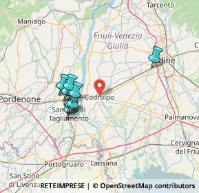 Mappa Via Giuseppe Verdi, 33033 Codroipo UD, Italia (11.78455)