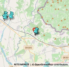 Mappa Via Conti Zucco, 34071 Cormons GO, Italia (6.04286)