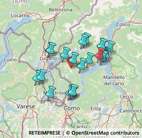 Mappa 22023 Centro Valle Intelvi CO, Italia (11.5645)