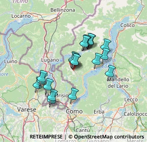 Mappa 22023 Centro Valle Intelvi CO, Italia (10.901)