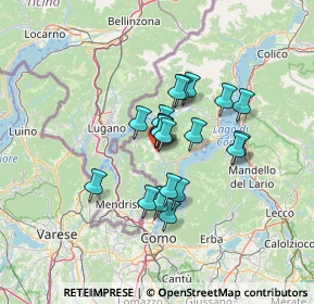 Mappa 22023 Centro Valle Intelvi CO, Italia (9.38)