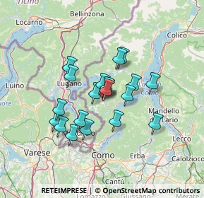 Mappa 22023 Centro Valle Intelvi CO, Italia (10.182)