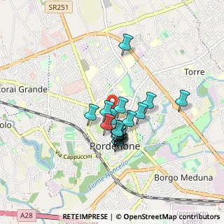 Mappa Viale Marconi, 33170 Pordenone PN, Italia (0.6165)