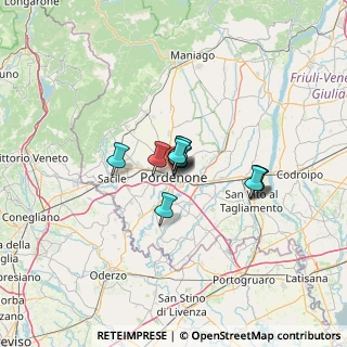 Mappa Viale Marconi, 33170 Pordenone PN, Italia (7.02091)