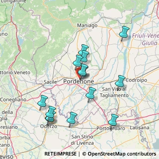 Mappa Via Guido Monti, 33170 Pordenone PN, Italia (14.995)