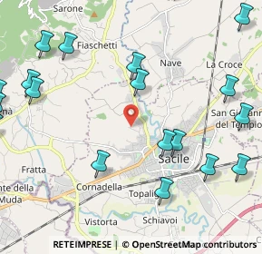 Mappa Via Casello Acque, 33077 Sacile PN, Italia (2.934)