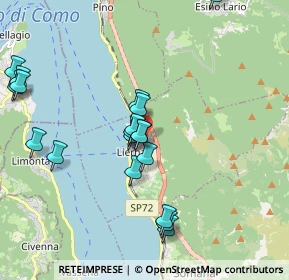 Mappa Via Ciserino, 23827 Lierna LC, Italia (2.0855)