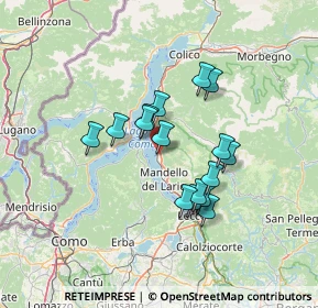 Mappa Via Ciserino, 23827 Lierna LC, Italia (10.77875)