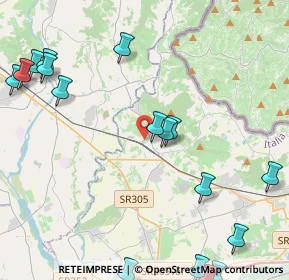 Mappa Via Molin Nuovo, 34071 Cormons GO, Italia (6.312)