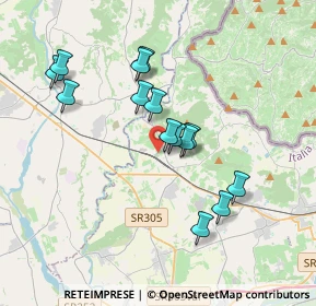 Mappa Via Molin Nuovo, 34071 Cormons GO, Italia (3.21643)