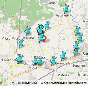 Mappa Via Corner, 33070 Caneva PN, Italia (1.9205)