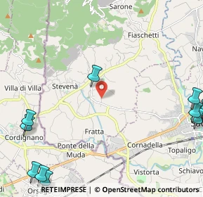 Mappa Via Corner, 33070 Caneva PN, Italia (3.51692)