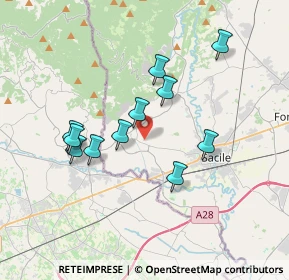 Mappa Via Corner, 33070 Caneva PN, Italia (3.18909)