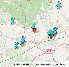 Mappa Via Corner, 33070 Caneva PN, Italia (4.16833)