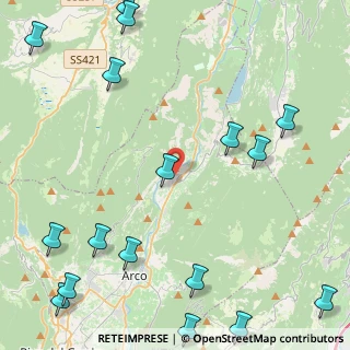 Mappa Piazza III Novembre, 38074 Dro TN, Italia (6.71667)