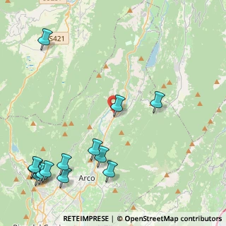Mappa Piazza III Novembre, 38074 Dro TN, Italia (5.87)