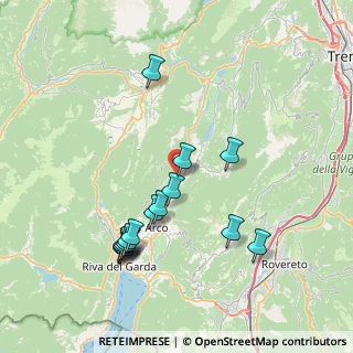 Mappa Piazza III Novembre, 38074 Dro TN, Italia (7.738)