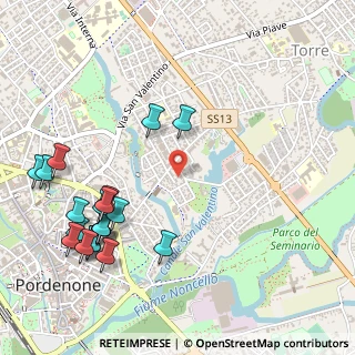 Mappa Via Madonna Pellegrina, 33170 Pordenone PN, Italia (0.638)