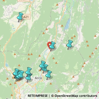 Mappa Via Cesare Battisti, 38074 Dro TN, Italia (5.83923)