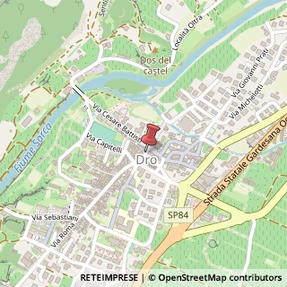 Mappa Piazza Repubblica,  6, 38074 Dro, Trento (Trentino-Alto Adige)