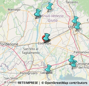 Mappa Piazza Guglielmo Marconi, 33033 Codroipo UD, Italia (15.87636)