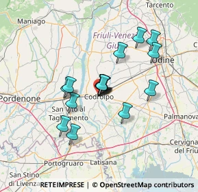 Mappa Piazza Guglielmo Marconi, 33033 Codroipo UD, Italia (10.30563)