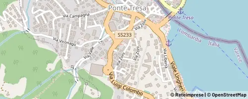 Mappa Lavena Ponte Tresa