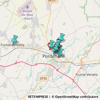 Mappa Via del Bersagliere, 33170 Pordenone PN, Italia (1.60273)