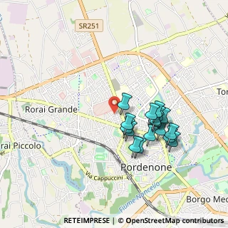 Mappa Via del Bersagliere, 33170 Pordenone PN, Italia (0.80176)