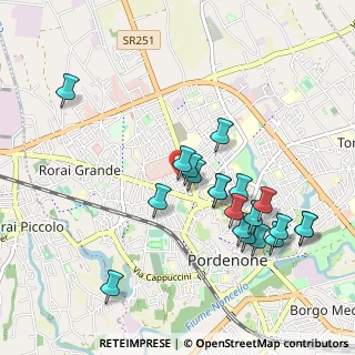 Mappa Via del Bersagliere, 33170 Pordenone PN, Italia (0.9895)