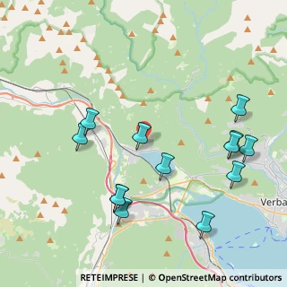 Mappa Via Bracchio, 28802 Mergozzo VB, Italia (4.53077)