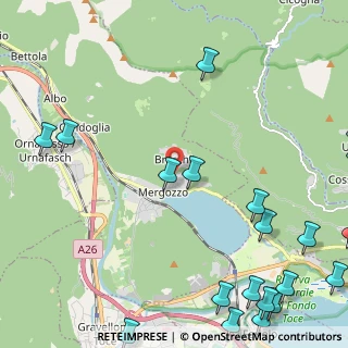 Mappa Via Bracchio, 28802 Mergozzo VB, Italia (3.481)