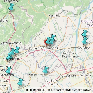 Mappa Via Giovanni da Udine, 33170 Pordenone PN, Italia (21.81786)