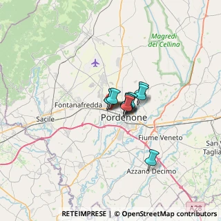 Mappa Via Giovanni da Udine, 33170 Pordenone PN, Italia (2.92909)