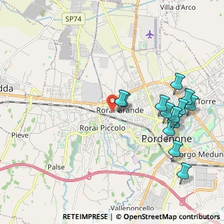 Mappa Via Giovanni da Udine, 33170 Pordenone PN, Italia (2.20231)