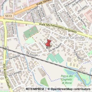 Mappa Via Giovanni da Udine,  7, 33170 Pordenone, Pordenone (Friuli-Venezia Giulia)