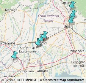 Mappa Via Capoluogo, 33033 Codroipo UD, Italia (40.37813)