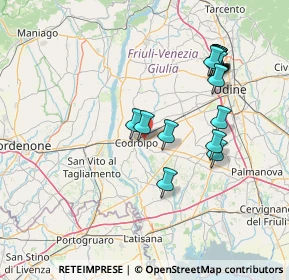 Mappa Via Capoluogo, 33033 Codroipo UD, Italia (15.46167)