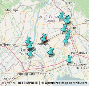 Mappa Via Capoluogo, 33033 Codroipo UD, Italia (12.24421)