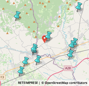 Mappa Via Civitella, 33070 Caneva PN, Italia (4.69909)