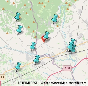 Mappa Via Civitella, 33070 Caneva PN, Italia (4.27818)