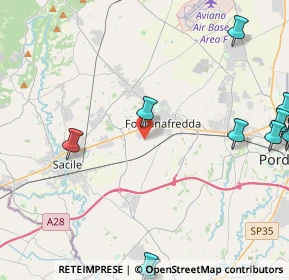 Mappa Via S. Egidio, 33074 Fontanafredda PN, Italia (6.79063)