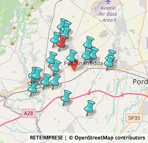 Mappa Via S. Egidio, 33074 Fontanafredda PN, Italia (3.2225)