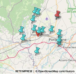 Mappa Via S. Egidio, 33074 Fontanafredda PN, Italia (6.688)