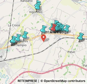 Mappa Via S. Egidio, 33074 Fontanafredda PN, Italia (1.9605)