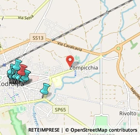 Mappa Via Capoluogo, 33033 Codroipo UD, Italia (1.5645)