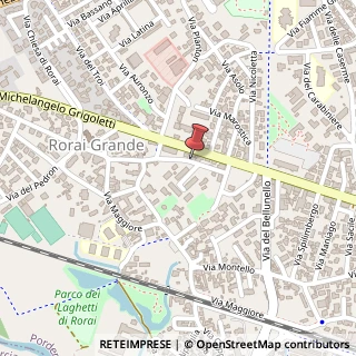 Mappa Via rorario g. 21, 33170 Pordenone, Pordenone (Friuli-Venezia Giulia)