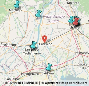 Mappa Via degli Aceri, 33033 Codroipo UD, Italia (21.11125)