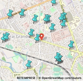 Mappa Viale Michelangelo Grigoletti, 33070 Pordenone PN, Italia (0.595)