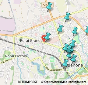 Mappa Viale Michelangelo Grigoletti, 33070 Pordenone PN, Italia (1.19077)